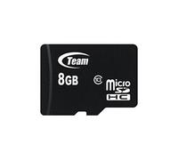 Team - Carte mémoire flash - 8 Go - Class 10 - micro SDHC