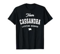 Team Cassandra Nom drôle de Membre à Vie Cassandra T-Shirt