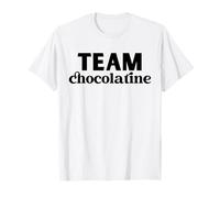 Team Chocolatine Ou Pain Au Chocolat, Ici On Dit Chocolatine T-Shirt