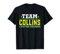 Team Collins Lifetime Member Surname Last Name Tree Reunion T-Shirt