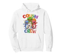 Team Cousin Crew Grandma Dino Grandpa Saurus Camp T-Rex Sweat à Capuche