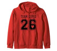 Team Cupid 2026 Maillot de Sport Saint-Valentin Sweat à Capuche