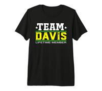 Team Davis Lifetime Member Surname Last Name Tree Reunion T-Shirt Haut de Gamme