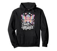 Team de la Mariée Fée Papillon Arc-en-Ciel EVJF Mariage Sweat à Capuche