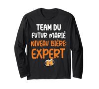 Team du futur marié cadeau evg humour beauf alcool Manche Longue