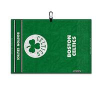 Team Effort Boston Celtics Boston Celtics Serviette de Golf Jacquard pour Visage et Club