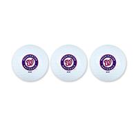 Team Effort MLB Balle de Golf Lot DE 3, Washington Nationals Golf Ball Pack of 3, Multicolore