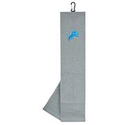 Team Effort NFL Visage/Club Tri-Fold Serviette Brodée, NFL Detroit Lions Face/Club Tri-Fold Embroidered Towel