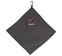 Team Effort Serviette en Microfibre Gaufrée 38,1 X 38,1 Cm pour Golfeur, Marque Collégiale Brodée South Carolina Gamecocks, Système De Fixation À Mousqueton, Emballé avec Une Carte en-Tête