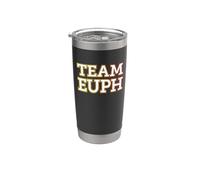 Team Euph Euphonium Humour Drôle Équipe Brass Band Fanfare Gobelet isotherme en acier inoxydable double paroi