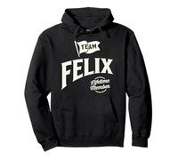 Team Felix Nom Amusant de Membre à Vie Felix Sweat à Capuche