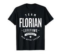 Team Florian Nom Amusant pour Membre à Vie Florian T-Shirt Graphique avec Valeur