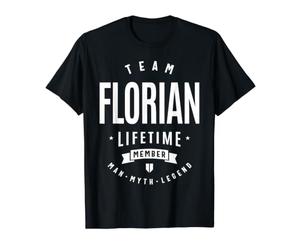 Team Florian Nom Amusant pour Membre à Vie Florian T-Shirt Graphique avec Valeur