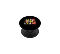 Team Fourth Grade Back to School 4th Grade Teacher Boys Kids PopSockets PopGrip Adhésif