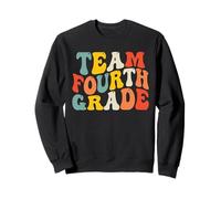 Team Fourth Grade Back to School 4th Grade Teacher Boys Kids Sweatshirt