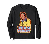 Team Furley Three's Company Vintage TV Retro 80s Manche Longue