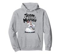Team Future Mariée EVJF Humour Mariage Bride Licorne Femme Sweat à Capuche