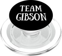 Team Gibson Family Name Gibson Last Name PopSockets PopGrip pour MagSafe