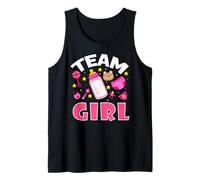 Team Girl Gender Reveal Baby Shower C'est une grossesse chez une fille Débardeur