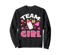 Team Girl Gender Reveal Baby Shower C'est une grossesse chez une fille Sweatshirt