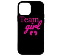 Team Girl Pink Baby Shower Gender Reveal Party Coque pour iPhone 12 mini