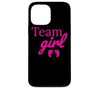 Team Girl Pink Baby Shower Gender Reveal Party Coque pour iPhone 13 Pro Max