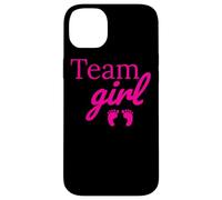 Team Girl Pink Baby Shower Gender Reveal Party Coque pour iPhone 14 Plus