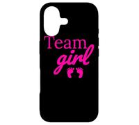 Team Girl Pink Baby Shower Gender Reveal Party Coque pour iPhone 17