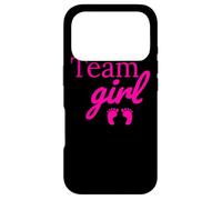 Team Girl Pink Baby Shower Gender Reveal Party Coque pour iPhone 17 Pro