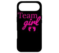 Team Girl Pink Baby Shower Gender Reveal Party Coque pour iPhone Air