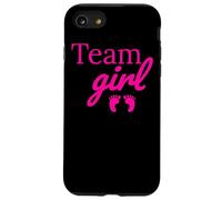 Team Girl Pink Baby Shower Gender Reveal Party Coque pour iPhone SE (2020) / 7 / 8