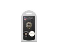 Team Golf 31847 Clip de Casquette New Orleans Saints avec 2 marqueurs de Balle de Golf Mixte Adulte, Multi Team Color, Taille Unique