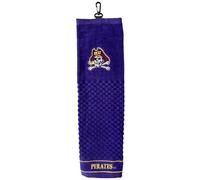 Team Golf East Carolina Pirates Serviette brodée de