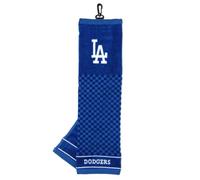 Team Golf MLB Serviette de Golf brodée, Motif à Damier, Logo brodé 20 cm Bleu