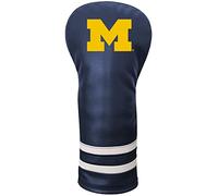 Team Golf NCAA Michigan Vintage Fairway Headcover (Couleur) - Team Golf NCAA Vintage Fairway Headcover (imprimé), Compatible avec Tous Les Clubs de Parcours, Hybrides et Utilitaires