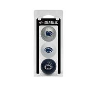 Team Golf NCAA Penn State Nittany Lions Lot de 3 balles de Golf de Taille réglementaire, Impression Durable de l'équipe