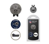 Team Golf NFL 2 Marker Cap Los Angeles Rams Clip pour Casquette avec 2 marqueurs de Balle de Golf Mixte Adulte, Multi Team Color, Taille Unique