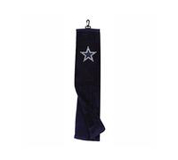 Team Golf NFL Dallas Cowboys Serviette de Golf brodée, Motif de Brosse à Carreaux, Logo brodé