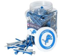 Team Golf NFL Detroit Lions Jar of 175 Tees de Golf de 6,5 cm, Lot de 175, Taille réglementaire, Plusieurs Couleurs d'équipe