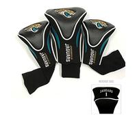 Team Golf NFL Lot de 3 couvertures de tête de Contour, Jacksonville Jaguars