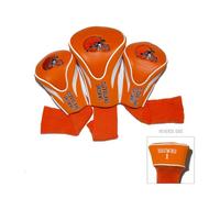 Team Golf NFL Lot de 3 couvertures de tête de Contour, Mixte, Cleveland Browns