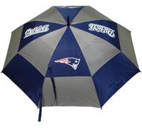 Team Golf NFL New England Patriots - Parapluie de Golf de 157,5 cm avec Gaine de Protection, Double auvent de Protection Contre Le Vent, Bouton d'ouverture Automatique