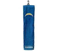 Team Golf NFL San Diego Chargers Serviette de Golf brodée, Motif de Brosse à Carreaux, Logo brodé