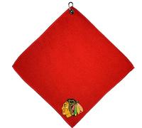 Team Golf NHL Chicago Blackhawks Serviette de Golf en Microfibre 38,1 x 38,1 cm (Multicolore)