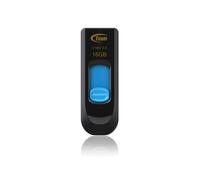 Team Group C145 - Clé USB 16 Go USB Type-A 3.2 Gen 1 (3.1 Gen 1) Slide Noir/Bleu, compatible Windows/macOS/Linux, 20x56.7x8.4mm, 20g