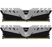 Team Group DARK DDR4-2400 16GB module de mémoire 16 Go 2400 MHz - Modules de mémoire (16 Go, 2 x 8 Go, DDR4, 2400 MHz, 288-pin DIMM, Gris)