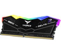 Team Group DELTA RGB DDR5, 48 Go, 2 x 24 Go, DDR5, 6400 MHz, noir - Team Group DELTA RGB DDR5. Composant pour : PC