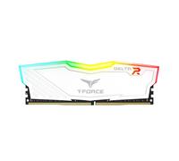 Team Group Mémoire RAM Delta RGB TF4D416G3200HC16FDC01 16Go (2x8Go) DDR4 3200MHz CL16 Blanc