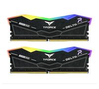 TEAMGROUP T-Force FF3D532G6400HC32ADC01 Delta RGB DDR5 RAM 32 Go (2 x 16 Go) 6400 MHz PC5-51200 CL32 Module de mémoire RAM pour chipset série 600 700 XMP 3.0 Ready Black