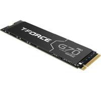 TEAMGROUP T-FORCE G70 PRO Graphene Heatsink 2TB DRAM SLC Cache 3D TLC NAND NVMe InnoGrit PCIe Gen4x4 M.2 2280 Disque SSD interne de jeu fonctionne avec PS5 Read/Write 7400/6800 Mo/s TM8FFH002T0C129